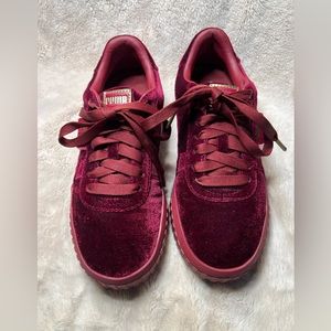 Puma Cali Velvet Creeper size US 9 womems